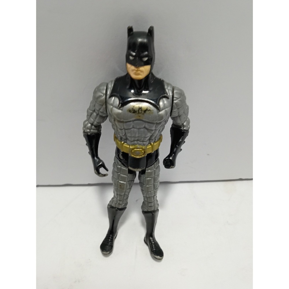 Vintage 5" Laser Batman Return action figure Silver suit 1992 Kenner DC Comics G